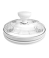 60W LED Deckenleuchte mit Ventilator - CCT, Weiß, inkl. Fernbedienung