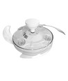 60W LED Deckenleuchte mit Ventilator - CCT, Weiß, inkl. Fernbedienung