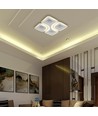 70W LED Deckenleuchte dimmbar - CCT 3-in-1, Weiß, inkl. Fernbedienung, dekorative Deckenlampe