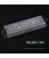 36W / 24V DC Netzteil für LED-Streifen - 1.5A, IP67 wasserdicht