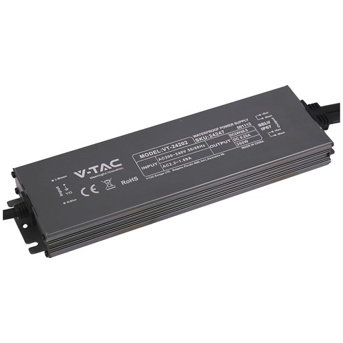 200W / 24V DC Netzteil für LED-Streifen - 8.25A, IP67 wasserdicht