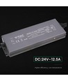 300W / 24V DC Netzteil für LED-Streifen - 12,5A, IP67 wasserdicht