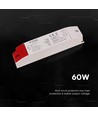 60W / 24V DC Netzteil für LED-Streifen - 2.5A, IP44, Kunststoffgehäuse
