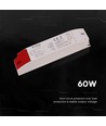 60W / 12V DC Netzteil für LED-Streifen - 5A, IP44 Feuchtraum