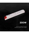 200W / 12V DC Netzteil für LED-Streifen - 16,5A, IP44 Feuchtraum