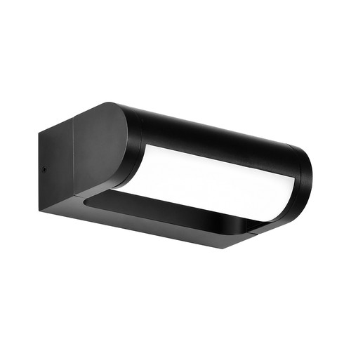 V-Tac 10W LED Wandleuchte - Schwarz, IP65, Cree Chip, 3000K, 6 Jahre Garantie