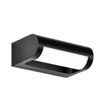 V-Tac 10W LED Wandleuchte - Schwarz, IP65, Cree Chip, 3000K, 6 Jahre Garantie