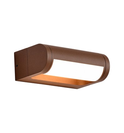 V-Tac 10W LED verstellbare Wandleuchte - IP65, Corten, Cree Chip, 3000K, 6 Jahre Garantie
