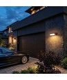 V-Tac 10W LED verstellbare Wandleuchte - IP65, Corten, Cree Chip, 3000K, 6 Jahre Garantie