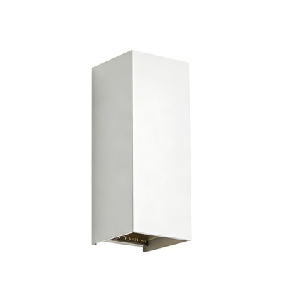 10W LED Wandleuchte - 3-in-1 CCT, IP65, weiß, Up/Down Light