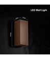 10W LED Wandleuchte - 3-in-1 CCT, Cortenstahl, IP65, Up/Down Light