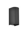 10W LED Wandleuchte - 3-in-1 CCT, IP65, Schwarz, Up/Down Light