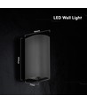 10W LED Wandleuchte - 3-in-1 CCT, IP65, Schwarz, Up/Down Light