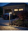V-Tac 10W LED Gartenlampe - Schwarz, 3000K, IP65, 6 Jahre Garantie
