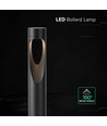 V-Tac 6W LED Gartenlampe - Schwarz, IP65, 3000K, Cree Chip, 6 Jahre Garantie