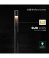 V-Tac 11W LED Gartenleuchte - Schwarz, IP65, 3000K, Cree Chip, 6 Jahre Garantie