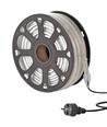 50m Lichtband Trommel Baustellenbeleuchtung - 230V, IP65, 1500 lm/m, 12W/m, 4000K