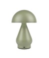 Wiederaufladbare LED-Tischleuchte - Grün, Ø15cm, 22cm hoch, Touch-dimmbar, 3-in-1, IP20