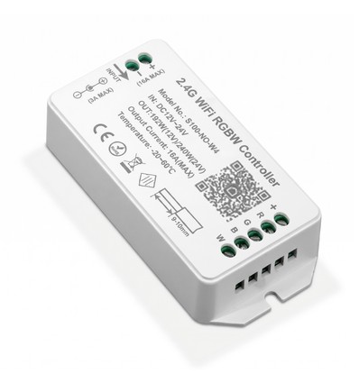 WiFi RGB+W Controller - Tuya Smart/Smart Life, ohne Fernbedienung, Google Home/Alexa kompatibel, 12V (120W), 24V (240W)