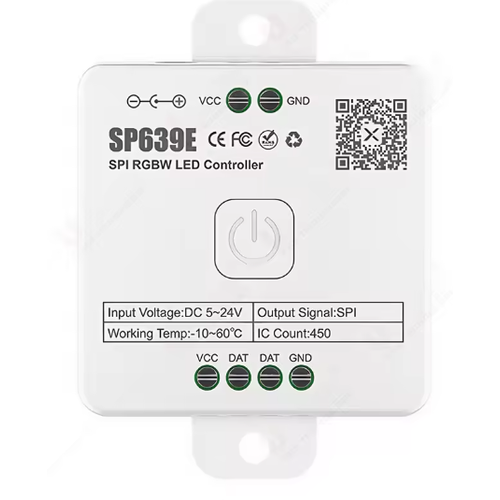 Lauflicht RGBW+IC SPI Strip Controller - Bluetooth, 12V/24V, SP639E