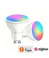 V-Tac 5W Smart Home LED-Lampe - Tuya/Smart Life, kompatibel mit Google Home, Alexa und Smartphones, GU10 Spot