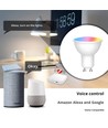 V-Tac 5W Smart Home LED-Lampe - Tuya/Smart Life, kompatibel mit Google Home, Alexa und Smartphones, GU10 Spot