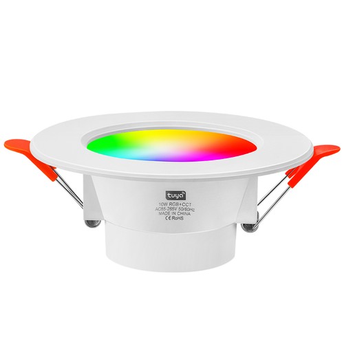 V-Tac 5W Smart Home LED-Lampe - Tuya/Smart Life, kompatibel mit Google Home, Alexa und Smartphones, GU10 Spot