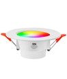 4er Set RGB+CCT Smart Home Downlight - 5W LED, Bluetooth, Google Home & Alexa