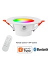 4er-Set RGB+CCT Smart Home Downlight - 5W LED, Bluetooth, Fernbedienung