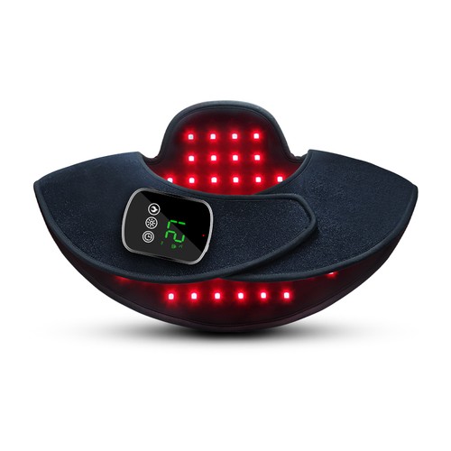 Lichttherapie-Schal für Nacken & Schlüsselbein - Infrarot, mit Timer