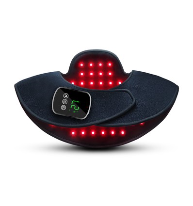 Lichttherapie-Schal für Nacken & Schlüsselbein - Infrarot, mit Timer