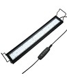 75-93 cm Aquarienleuchte - 22W LED, weiß/blau/rot/grün/lila, verstellbare Länge, IP66