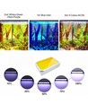 90-106 cm Aquarienleuchte - 23W LED, weiß/blau/rot/grün/lila, verstellbare Länge, IP66