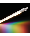 150cm HICRI PRO Sensorleuchte 46W - Durchgangsverdrahtet, Mikrowellensensor, RA93, 130lm/W, IP65