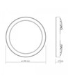 24W Deckenleuchte, 3CCT - Ø292 mm, integriertes Leuchtmittel