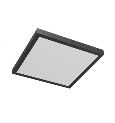 40W Deckenleuchte, Power & CCT Switch - 3 Lichtfarben, 24/35/40W, 5 Jahre Garantie, Eckig, Schwarzer Rand