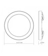 18W Deckenleuchte, 3CCT - Ø217 mm, integriertes Leuchtmittel