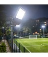 300W LED-Fluter mit einstellbarer Wattzahl - Asymmetrisch, IP66 Außen, IK08, schwarz