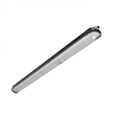 120cm 40W Gigant Pro LED-Leuchte - Durchgangsverdrahtet, 150lm/W, Watt einstellbar, IP66, IK10, Schwarz