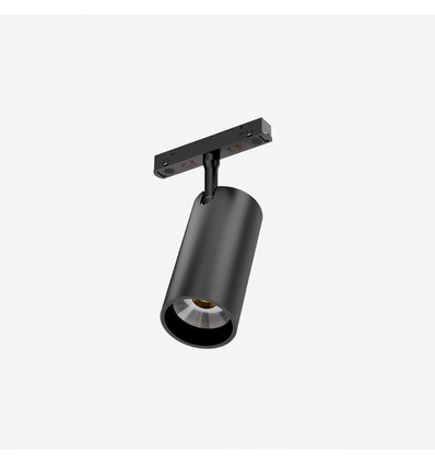 20W System Shift CCT LED-Schienenstrahler - 24°, Schwarz, CCT-Switch, 6,5x14cm