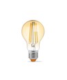 E27 10W LED Filament Lampe - A60, extra extra warmweiß, Bronze-Glas