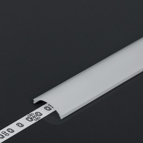 2m Abdeckung D1 CLICK - Milchweiß