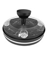 Deckenleuchte mit verstecktem Ventilator - RA90, CCT, 60W, schwarz