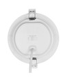9W Dure 3 LED-Deckenleuchte - CCT, IP54, Ø128mm, Weiß, 110° Abstrahlwinkel
