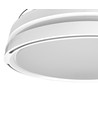 Deckenleuchte mit verstecktem Ventilator - RA90, CCT, 60W, weiß
