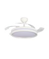 Deckenleuchte mit verstecktem Ventilator - RA90, CCT, 60W, weiß