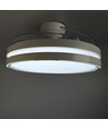 Deckenleuchte mit verstecktem Ventilator - RA90, CCT, 60W, weiß