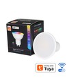 V-Tac 5W Smart Home LED-Lampe - Tuya/Smart Life, kompatibel mit Google Home, Alexa und Smartphones, GU10 Spot