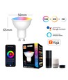 V-Tac 5W Smart Home LED-Lampe - Tuya/Smart Life, kompatibel mit Google Home, Alexa und Smartphones, GU10 Spot
