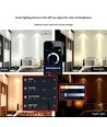 4x GU10 5W Smart Home LED Lampe - Bluetooth, 6,6 cm, kompatibel mit Google Home, Alexa und Smartphone